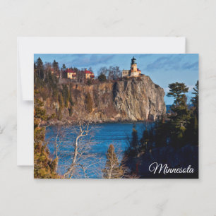 Split Rock Lighthouse Minnesota Pussel Vykort