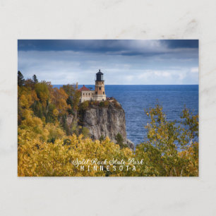 Split Rock Lighthouse Minnesota Vykort