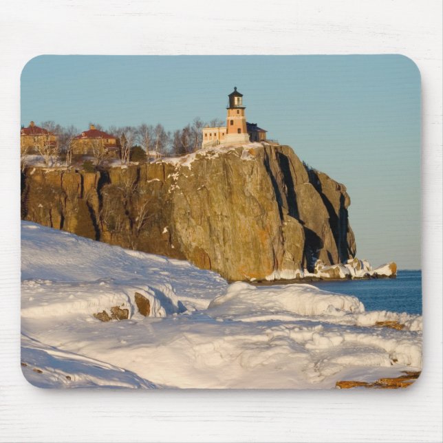 Split Rock Lighthouse State Park vid sjön Musmatta (Framsidan)