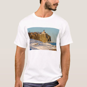 Split Rock Lighthouse State Park vid sjön T-shirt