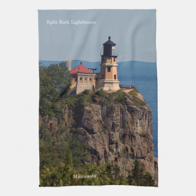 Split Sten fyr Kitchen Towel Kökshandduk (Vertikal)