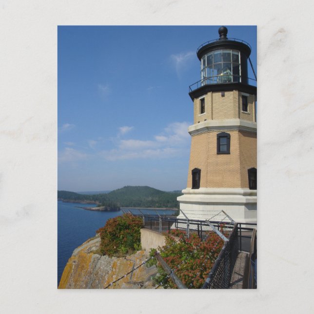 Split Sten fyr Vykort (Framsida)