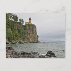 Split Sten Light House och Weasted Gren Vykort