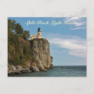 Split Sten Light House Vykort