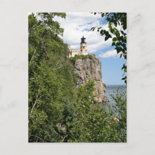Split Sten Light House Vykort