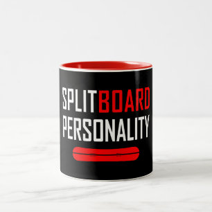 Splitboard-egenskaper Två-Tonad Mugg
