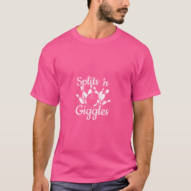 Splits N Giggles T Shirt (Framsida)
