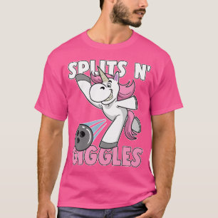 Splits N'Giggles Unicorn Bowling Bowlareare T Shirt