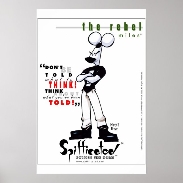 Splittrad - Rebellen Poster (Framsidan)