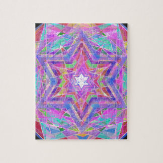 Splittrar den crystal star.en pussel