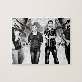 Splittrat fotopussel för visning 8x10 med Tin