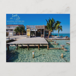 Splittringen på den Caye caulkeren, Belize Vykort