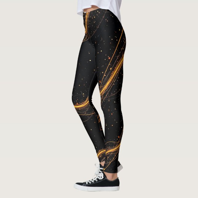 SPNP_Black stars Leggings (Vänster)