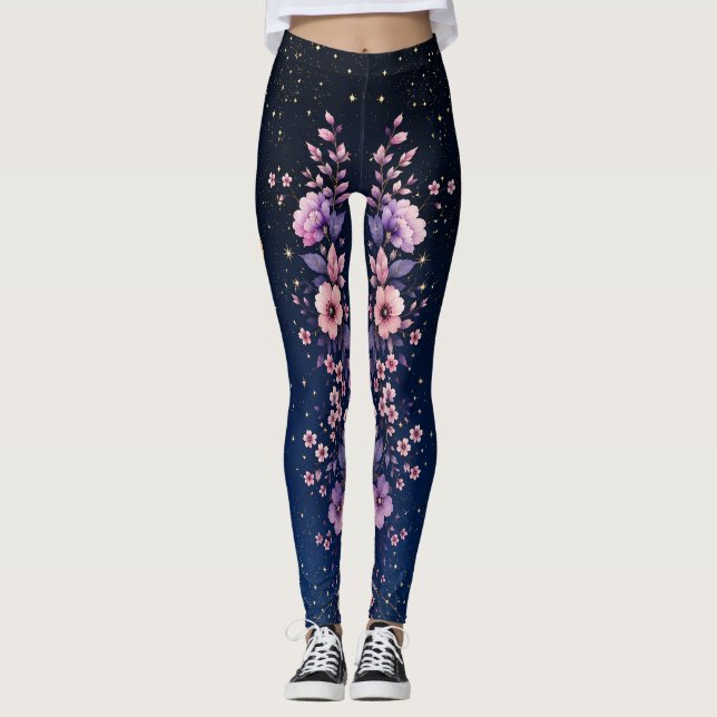 SPNP_Floral_Leggings Leggings (Framsida)