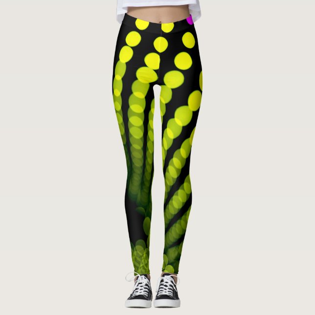 SPNP-gultens punkter Leggings (Framsida)