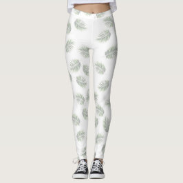 SPNP_Leaf_Tryckta Leggings