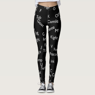 SPNP_Leggings-alfabet Leggings