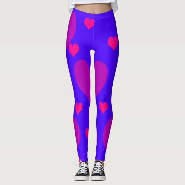 SPNP_Leggings Hjärtan Leggings (Framsida)
