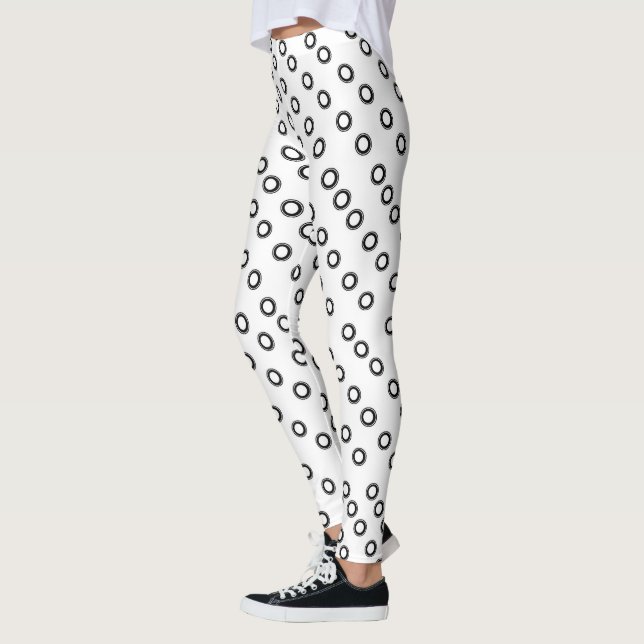 SPNP_Svart_Cirkeltights Leggings (Vänster)