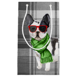 Spöd med en Cute Boston Terrier-Hund