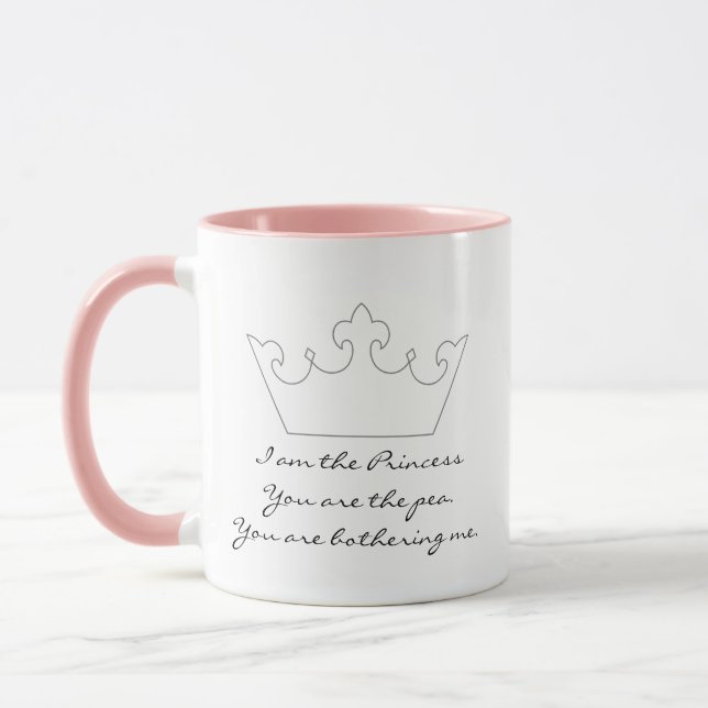 Spoiled Princess Mugg - Prinsessan och Pea (Vänster)