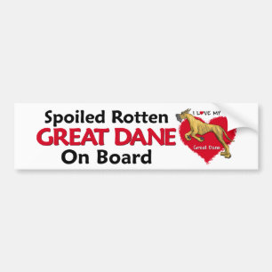 Spoiled Rotten Blrindle Dane Bildekal