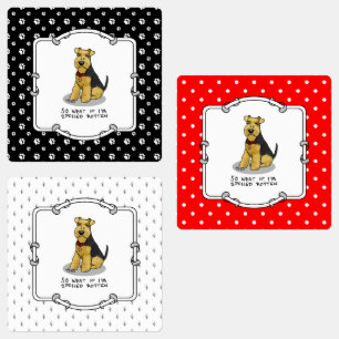 Spoiled Rotten Welsh Terrier Hund - Cute Klistermärke