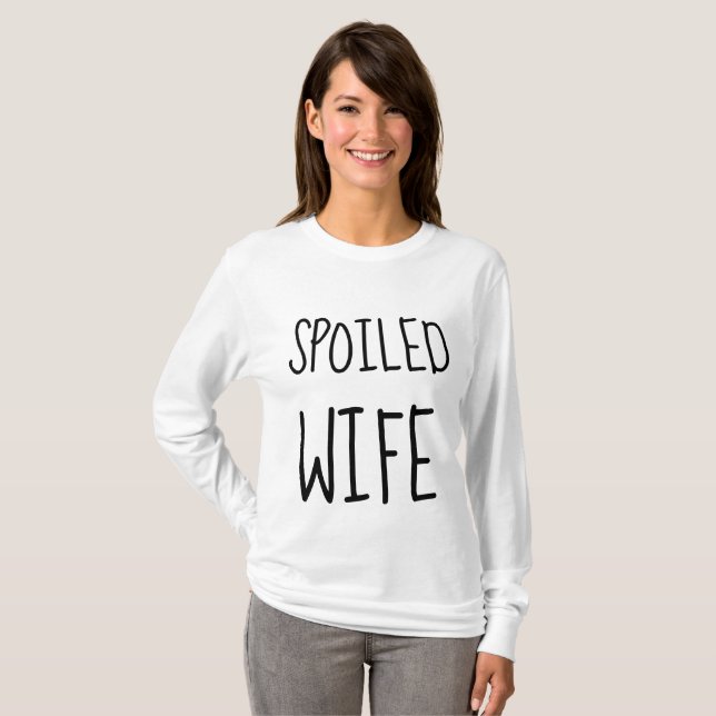 SPOILED WIFE T-shirts (Hel framsida)