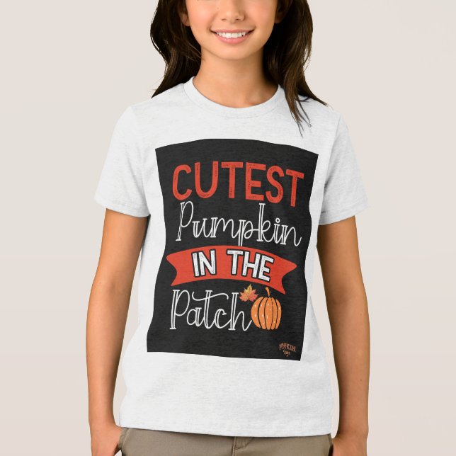 Spoiler Alert: Cutest Pumpkin Fall Thanksgiving T Shirt (Framsida)