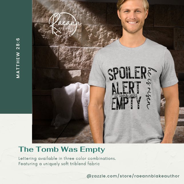 Spoiler Alert - Grav var tomt Tri-Blend-fartyg T Shirt (Skapare uppladdad)