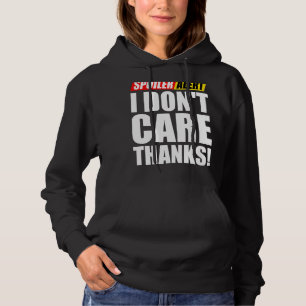 Spoiler Alert, jag bryr mig inte om Sarcastic T Shirt