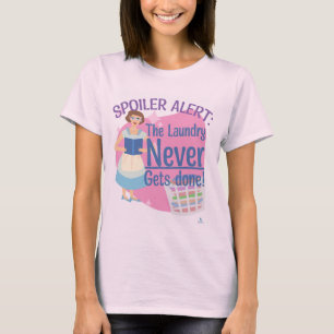 Spoiler har aldrig läst Housefru i Tvätt T Shirt