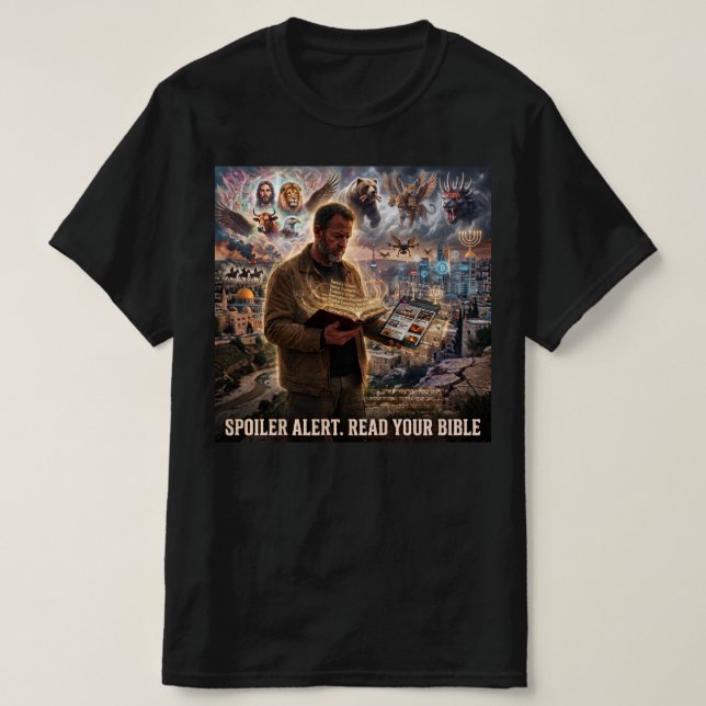 Spoilervarning T Shirt (Design framsida)