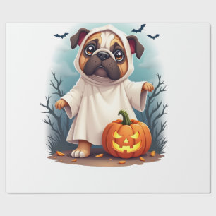 Spök Bulldog Boo Presentpapper
