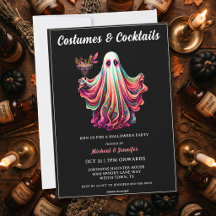 Spök kostymer & cocktails Halloween vuxenfest