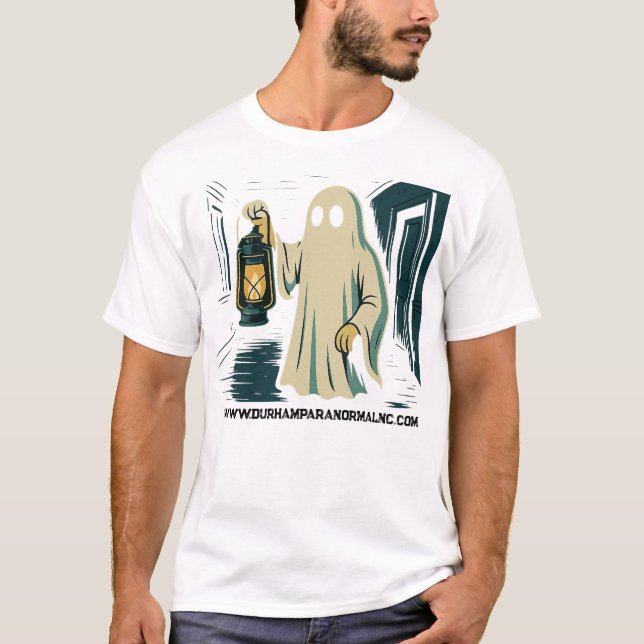 Spök-lampa T Shirt (Framsida)