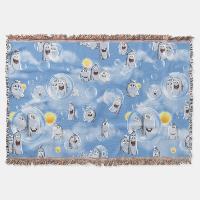 Spök Mönster Filt (Framsidan)