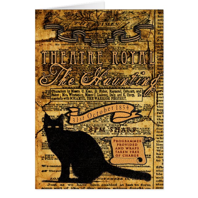 Spöka Hälsningskort (Framsidan)