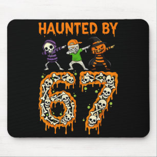 Spökad av 6-7 Halloween skelett Dabbing Meme Män Musmatta