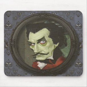 Spökad Zombie Vincent prisa Satirical Mousepad Musmatta