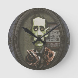Spökad ZombieHP Lovecraft tar tid på Rund Klocka