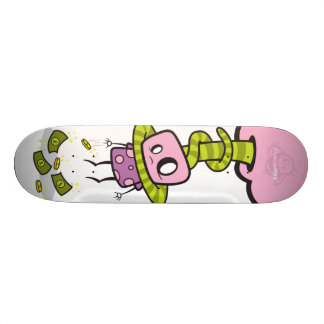 Spökad Zoo "Live2Work Skateboard Bräda 21,5 Cm