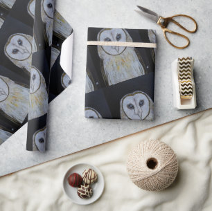 Spökande natt Målning av Alfred Fox Presentpapper