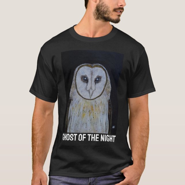 Spökande nattmålning av Alfred Fox T Shirt (Framsida)