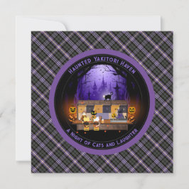 Spökande Yakitori-hörna Inbjudningar