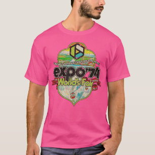 Spokane Expo 74 World Fair Vapensköld 1974 T Shirt