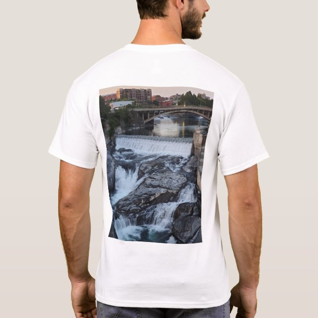 Spokane Falls WA T-Shirt (Baksida)