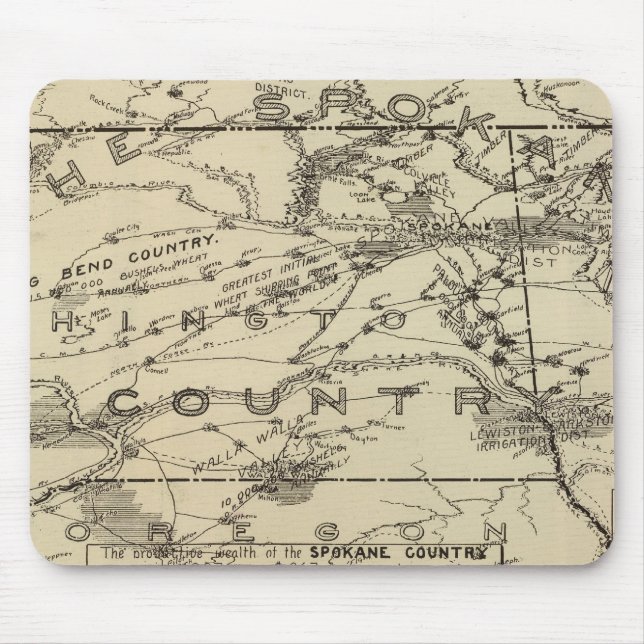 Spokane Land Musmatta (Framsidan)