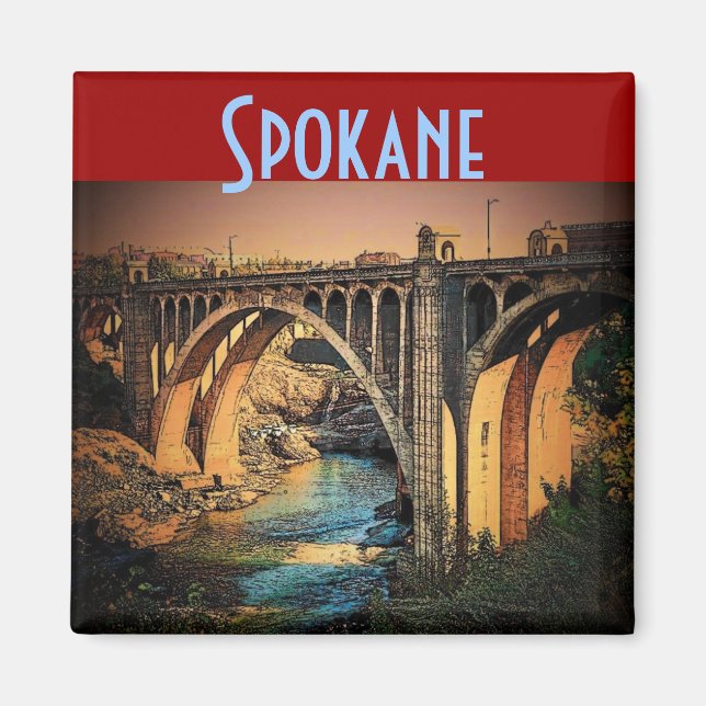 Spokane Magnet (Framsidan)