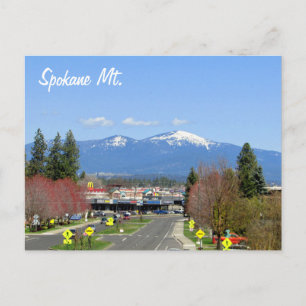 Spokane Mountain Vykort